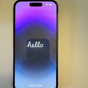 iPhone 14 pro with box and case (unlocked)